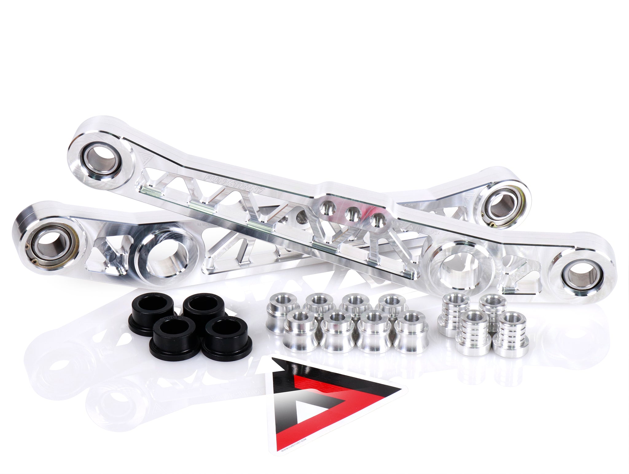 Integer Rear Control Arms Function7 Rear Spherical Lower Control Arm - 92-95 Civic / 94-01 ...